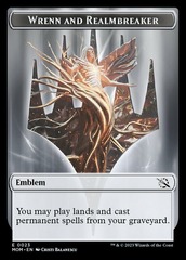 Wrenn and Realmbreaker Emblem - Foil